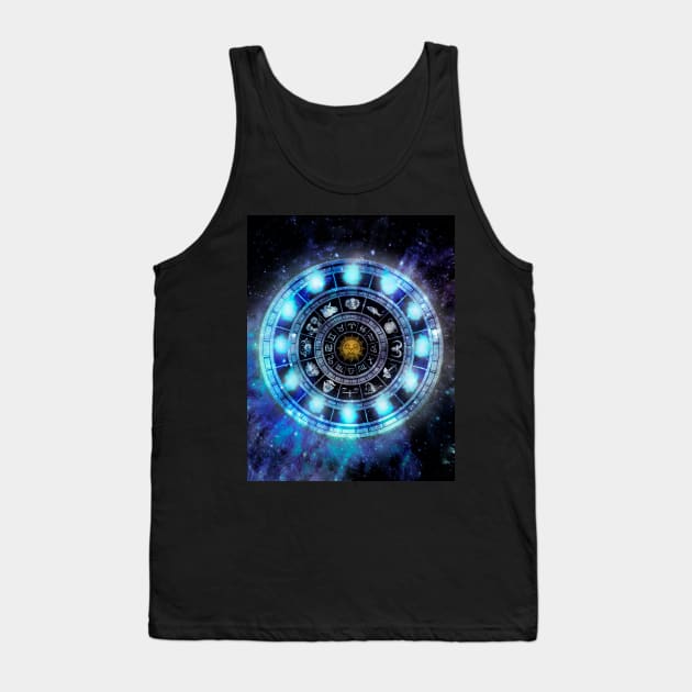 Fire clock Tank Top by mcashe_art